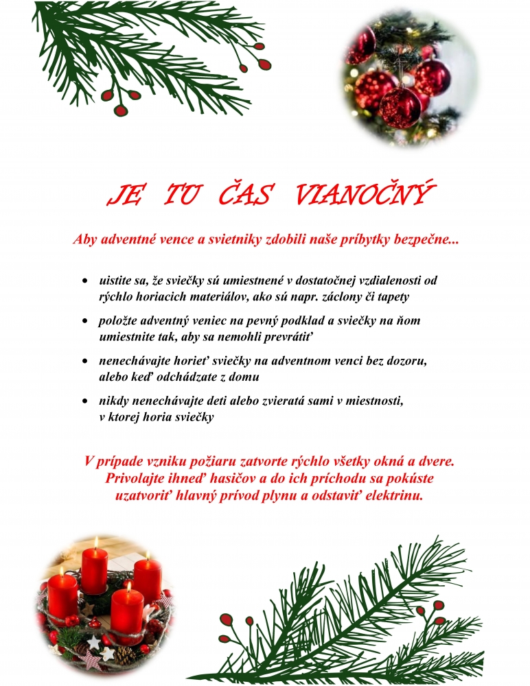 FOTO: Adventné vence a svietniky v príbytkoch bezpečne