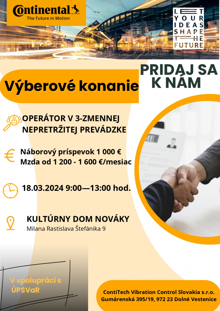 FOTO: Výberové konanie